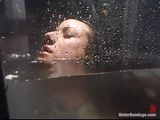 girl is locked in water tank