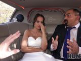 bride gets fucked in car in front of her husband